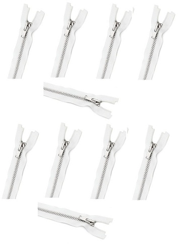 White 10 Pcs